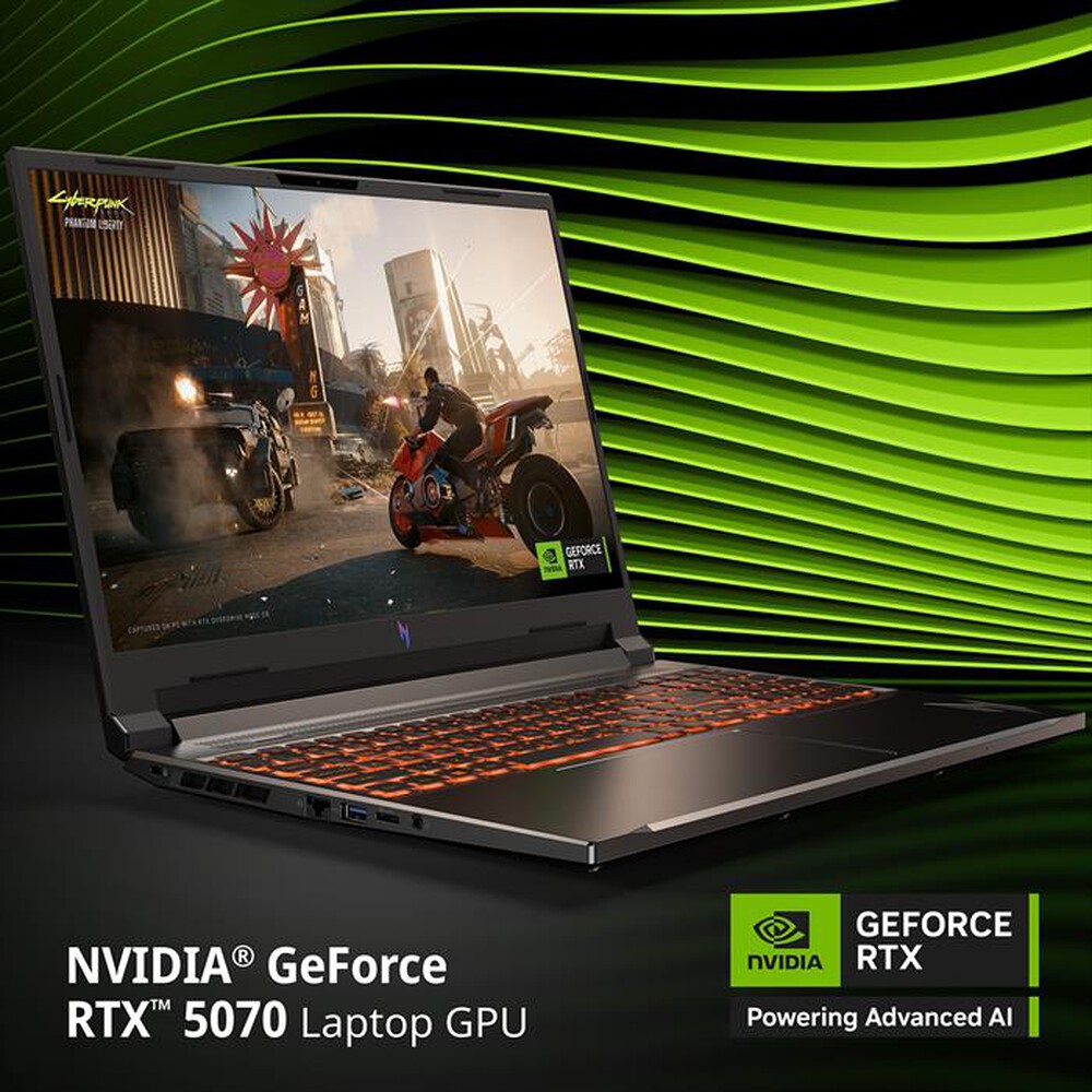Immagine del prodotto ACER - Notebook gaming NITRO V 16 AI ANV16-61-R906 16"-Nero