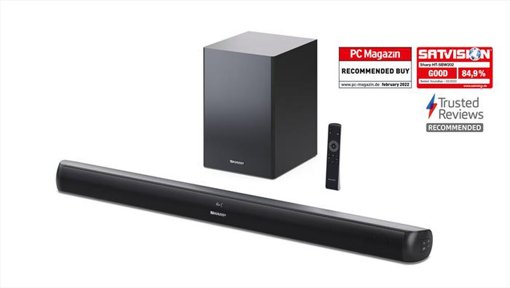 "SHARP - Soundbar HTSBW202-Nero"