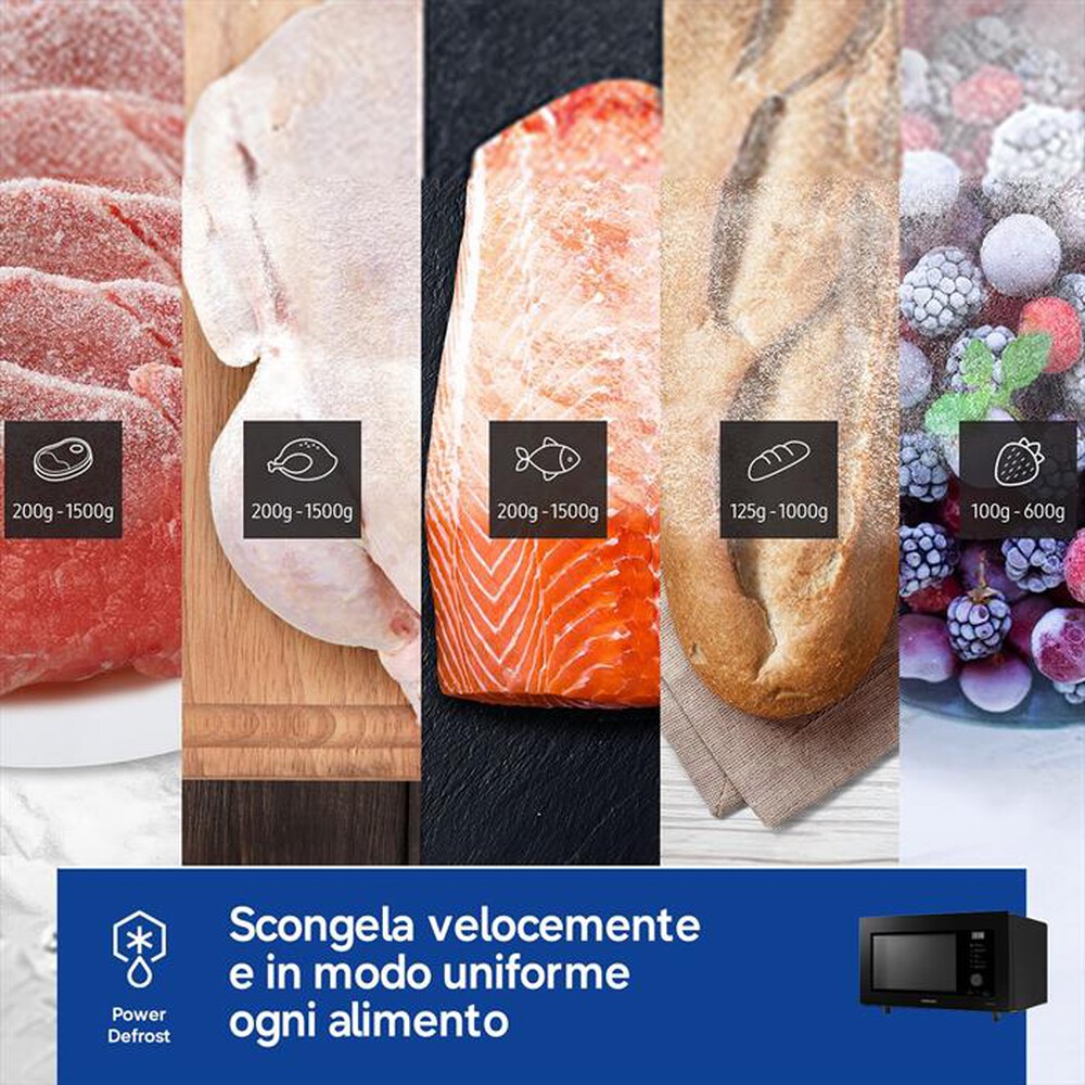 Immagine del prodotto SAMSUNG - Forno microonde MC32DG7646KKE1-VETRO NERO