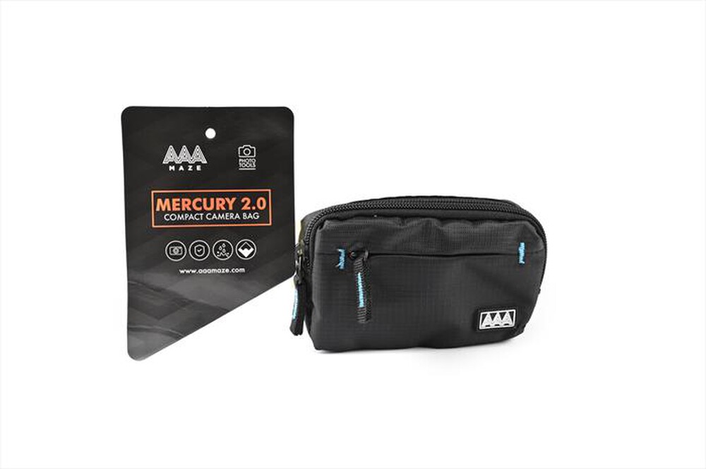 "AAAMAZE - BORSA MERCURY 2.0 PER FOTOCAMERA  COMPATTA-Nero"