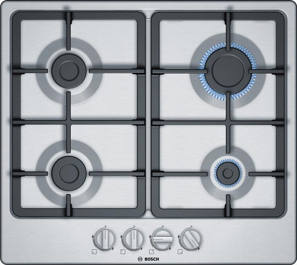 "BOSCH - Piano cottura a gas PGP6B5B90 58,2cm-inox"