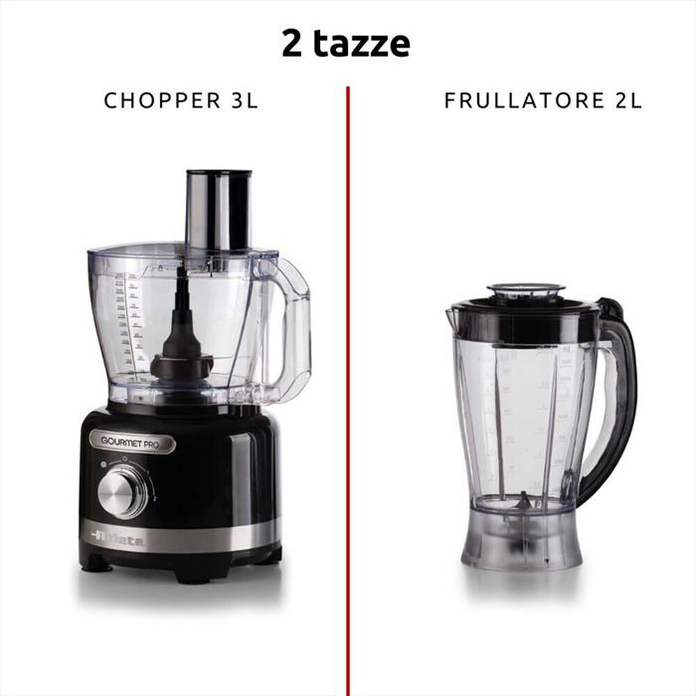 Immagine del prodotto ARIETE - Robot da cucina 1782 GOURMET PRO MODERNA-Nero