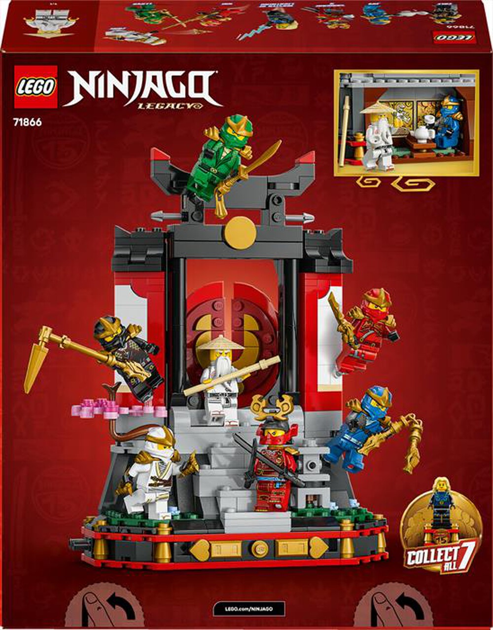 Immagine del prodotto LEGO - NINJAGO Display personaggi Ninja &ndash; 15&deg; ann - 71866