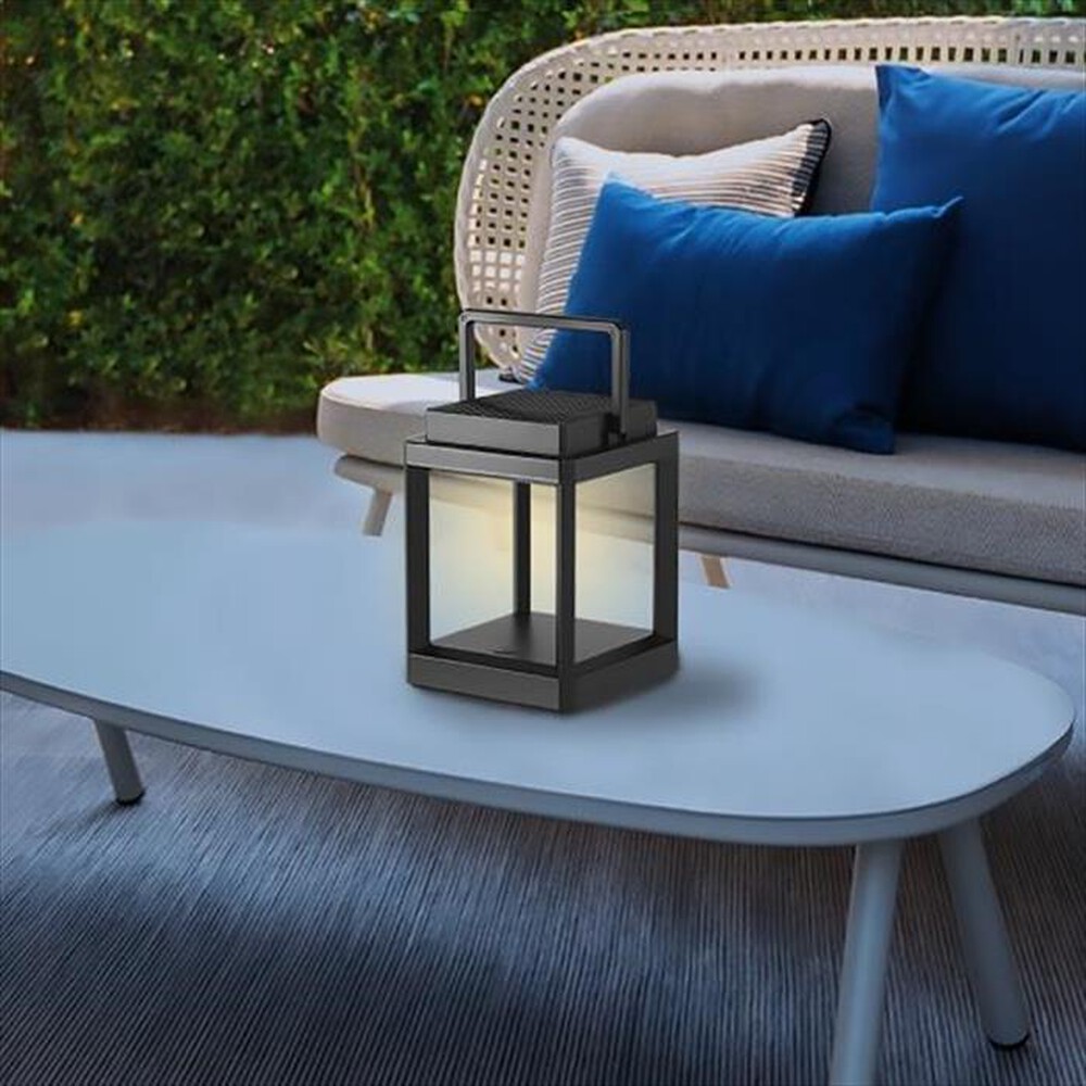 Immagine del prodotto KELU' - Lanterna da tavolo solare a batteria SUNNY-Nero