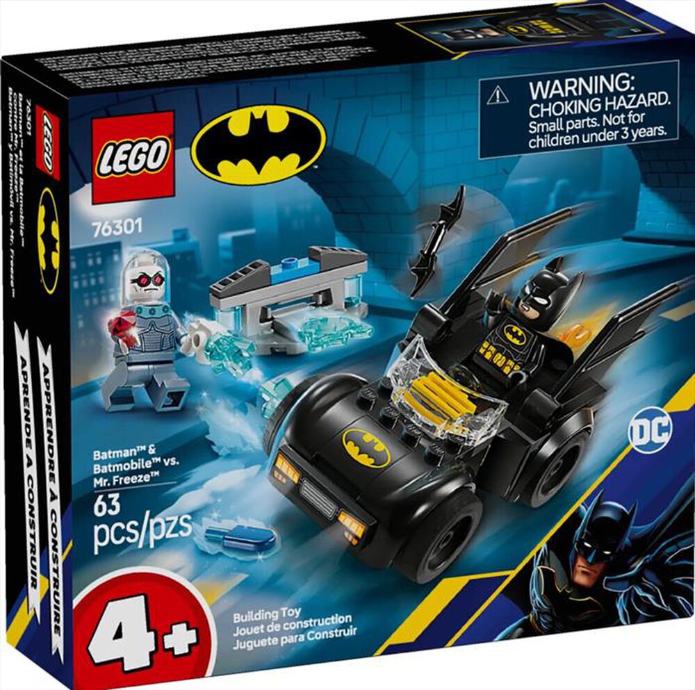 Immagine del prodotto LEGO - Batman e Batmobile contro Mr. Freeze - 76301