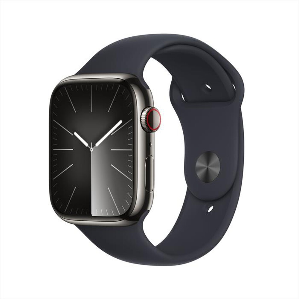 "APPLE - Watch Series 9 GPS + Cellular Cassa 45mm - S/M-Band Mezzanotte"