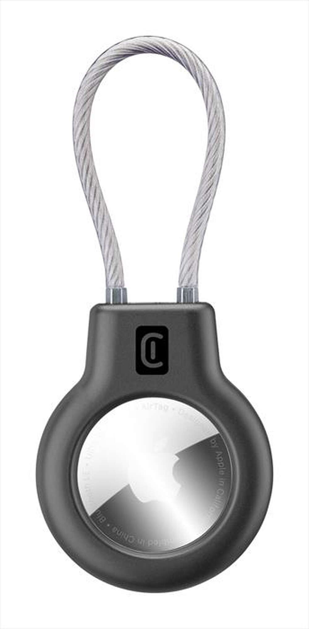 Immagine del prodotto CELLULARLINE - Custodia rigida per AirTag e Tracy Tag SAFE GRIP-Nero