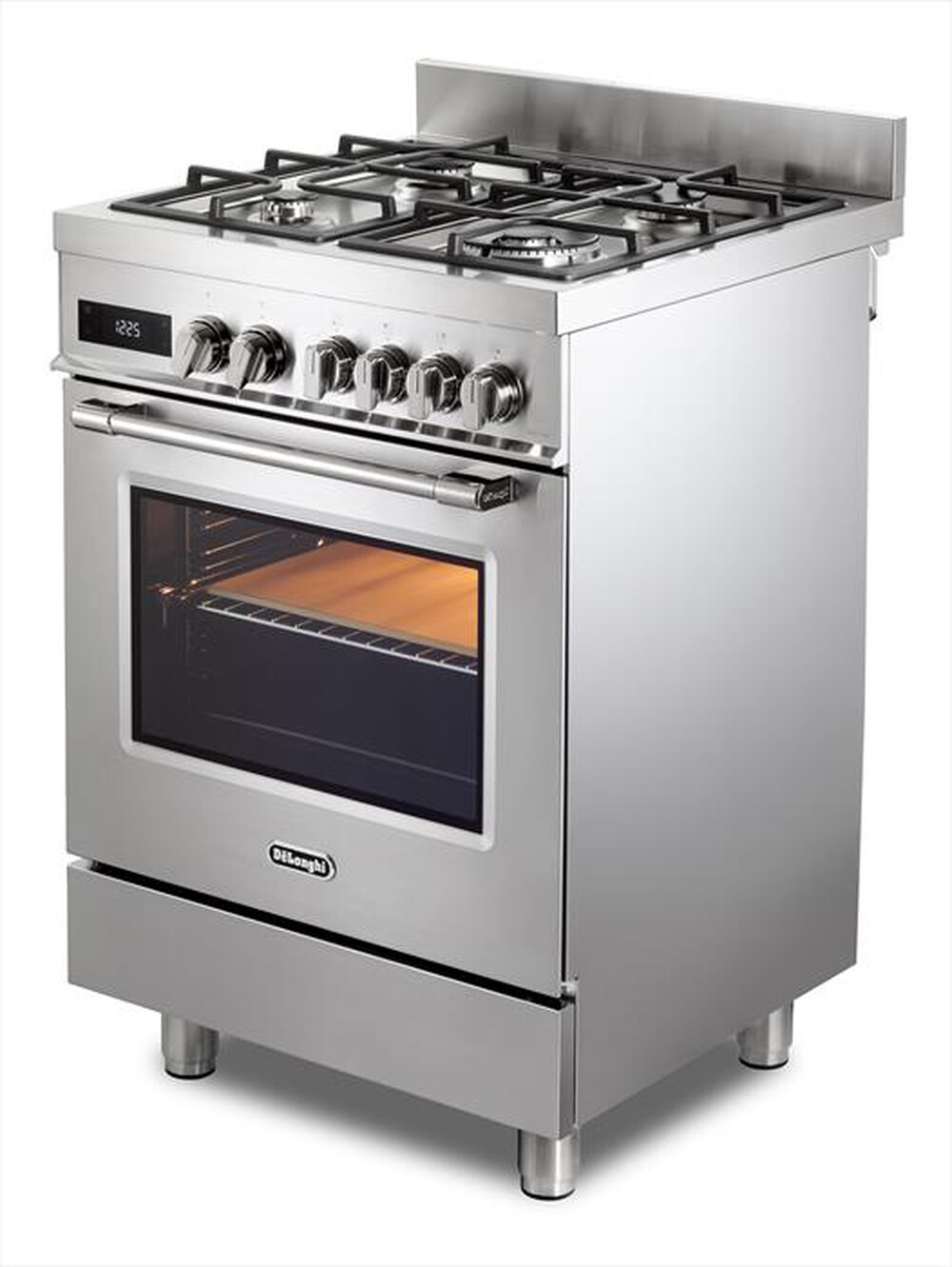 "DE LONGHI - Cucina PRO 66 MXL PZ Classe A-Inox"