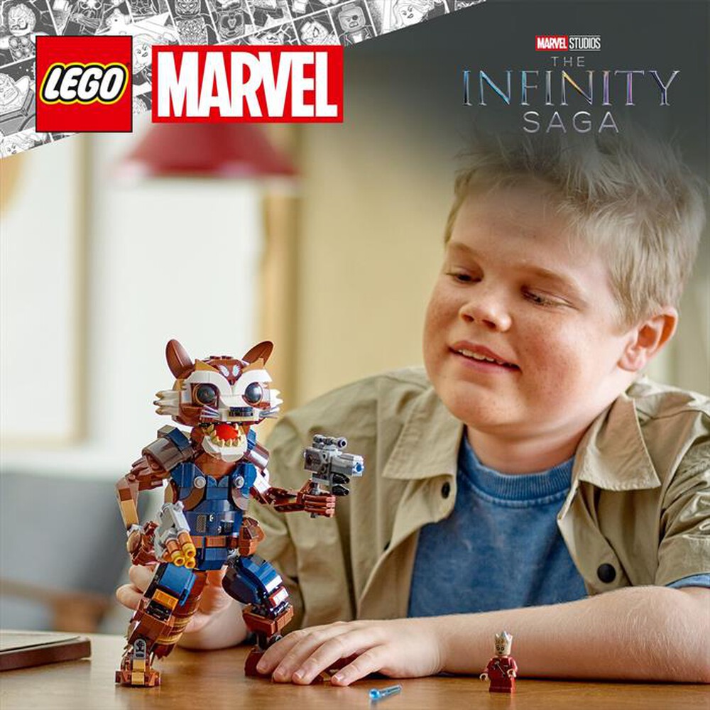Immagine del prodotto LEGO - SUPER HEROES MARVEL Rocket e Baby Groot 76282