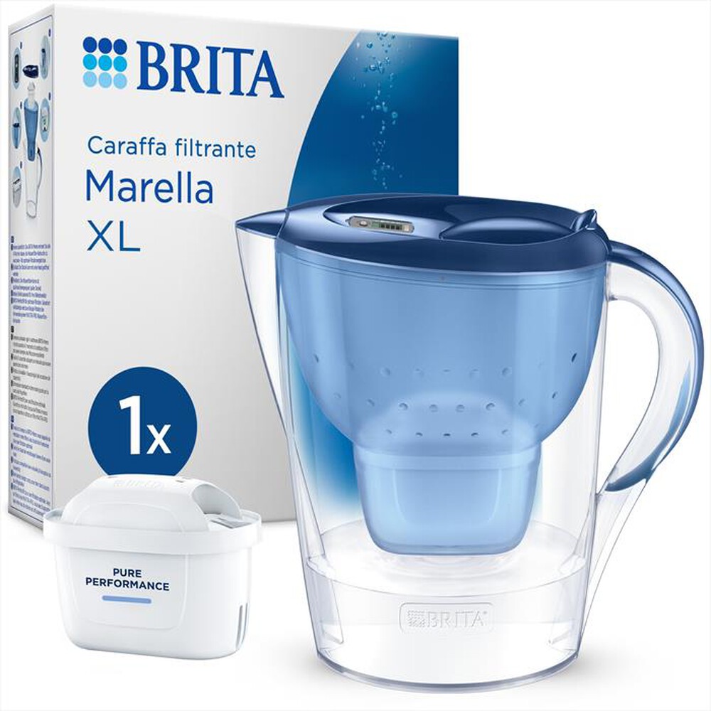 Immagine del prodotto BRITA - Caraffa filtrante MARELLA XL MXPRO-Blu/trasparente