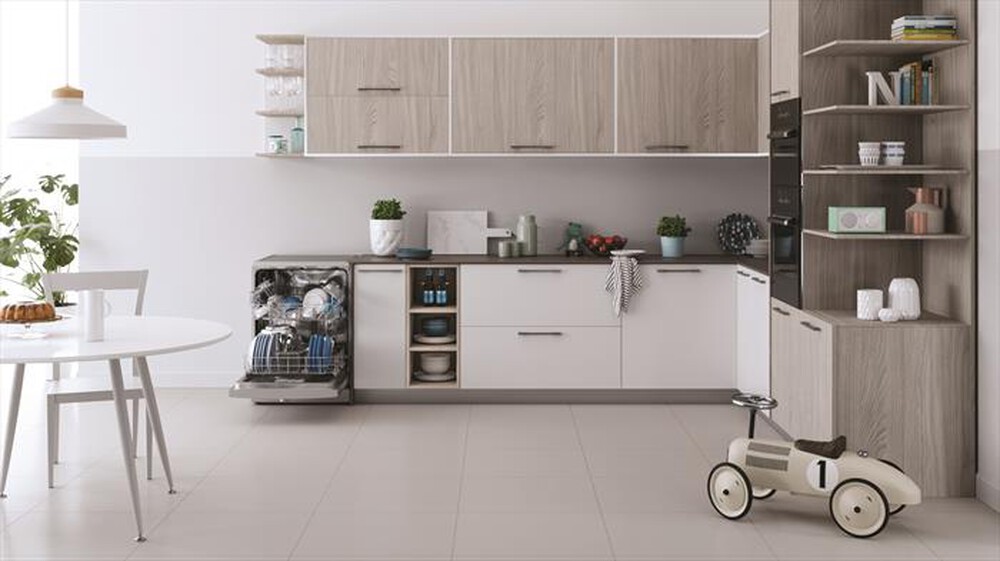 Immagine del prodotto INDESIT - Lavastoviglie incasso DFE 1B19 X Classe F-Inox