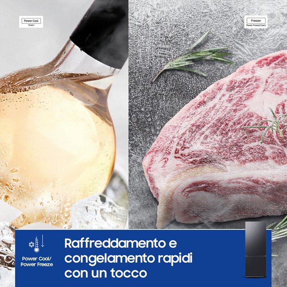 "SAMSUNG - Frigorifero combinato RB53DG706AB1EF F1RST75 AI-ANTRACITE"