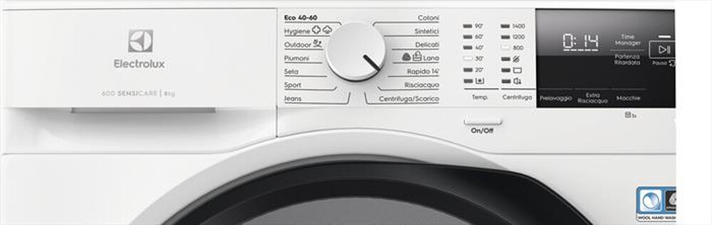 "ELECTROLUX - Lavatrice EW6F28G 8 Kg Classe A-Bianco"