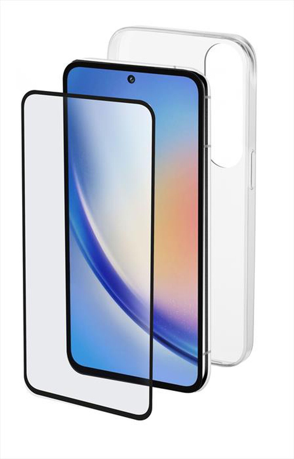 "CELLULARLINE - Custodia back PROTKITGALA35T per Galaxy A35 5G-Trasparente"