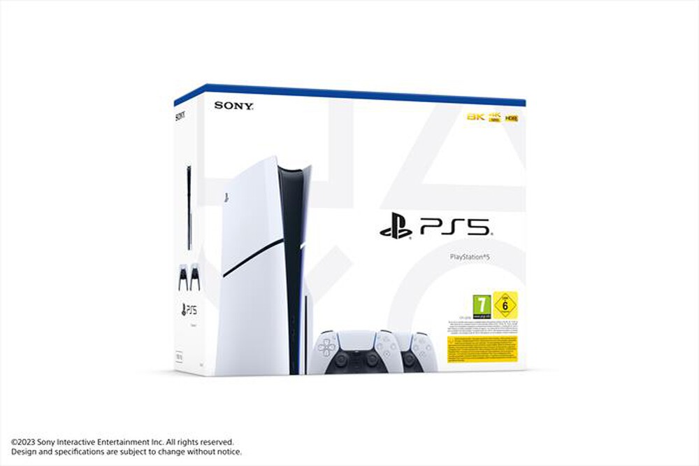 Immagine del prodotto SONY COMPUTER - PS5 STANDARD D + DUALSENSE WHITE