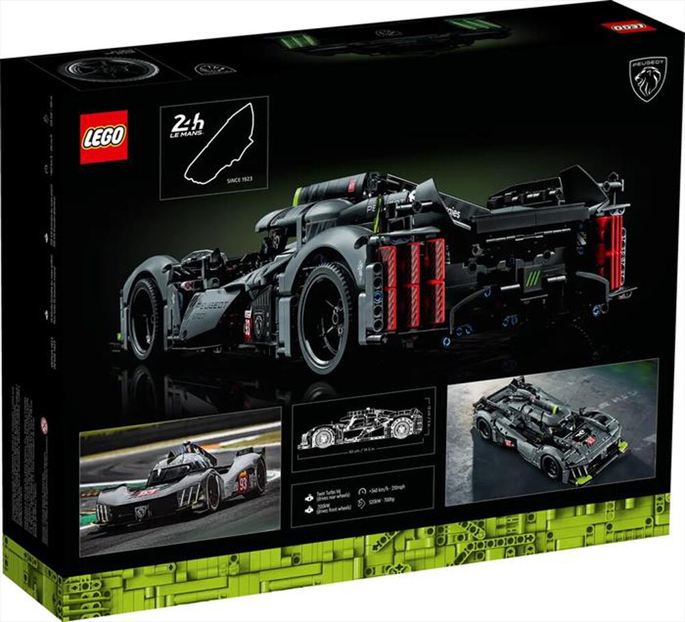 Immagine del prodotto LEGO - TECHNIC PEUGEOT9X8 24H LeMans HybridHypercar 42156