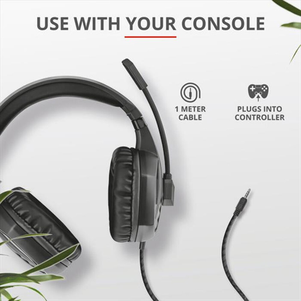 "TRUST - GXT412 CELAZ HEADSET-Black"