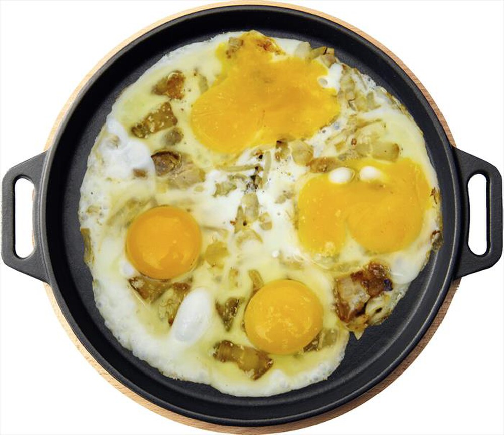 Immagine del prodotto WITT - PADELLA GHISA TONDA BASE LEGNO-Black