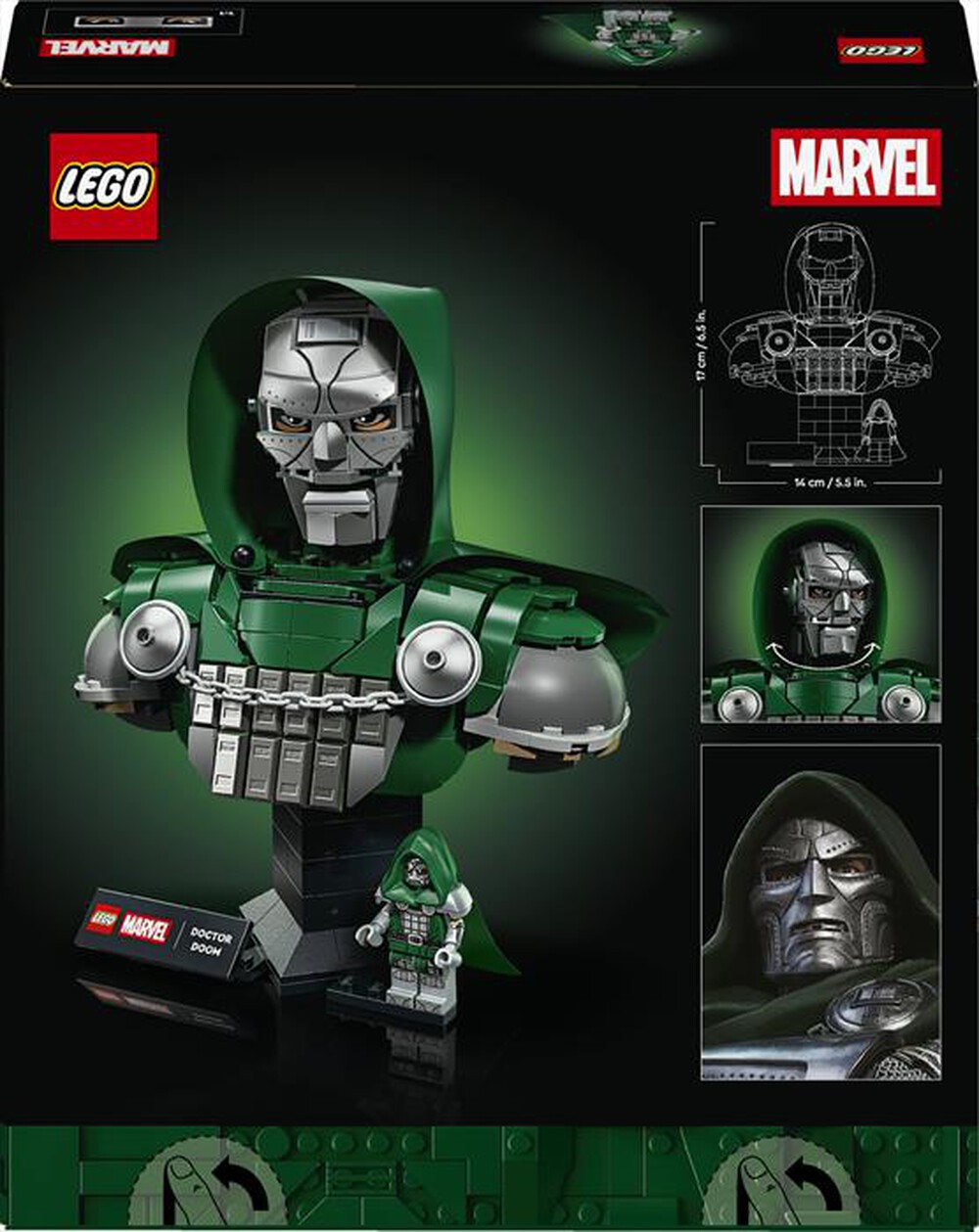 Immagine del prodotto LEGO - MARVEL Busto del Dottor Destino - 76345