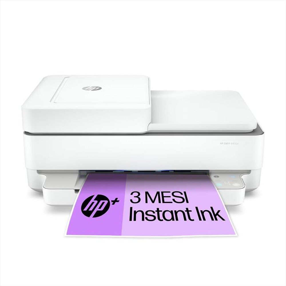 "HP - MULTIFUNZIONE ENVY 6420E 3 MESI INSTANT INK HP+-Bianca"