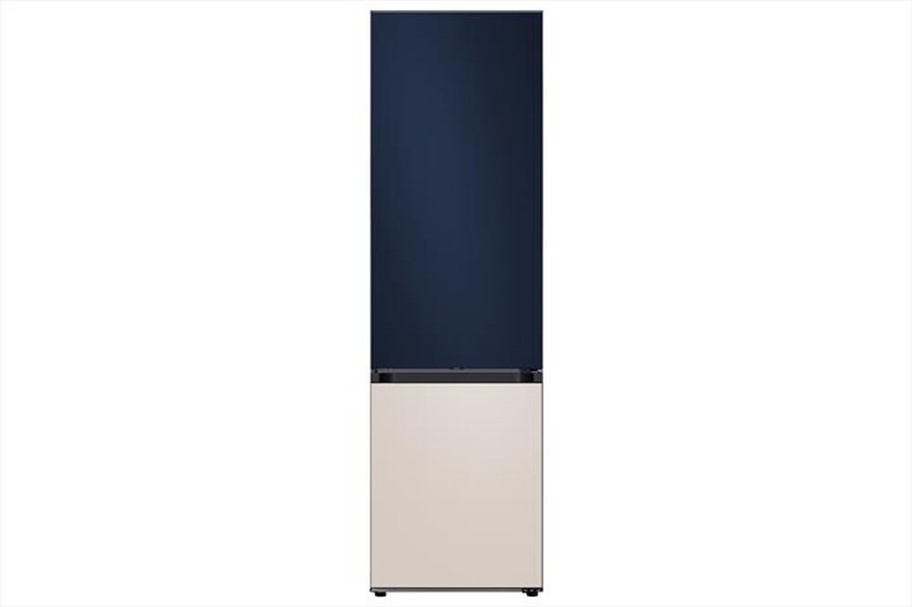 "SAMSUNG - Frigorifero combinato F-RB38D153439 BESPOKE-Satin Navy-Satin Beige"