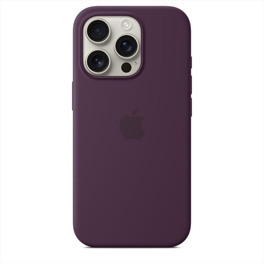 Immagine del prodotto APPLE - Custodia MagSafe in silicone per iPhone 16 Pro-Prugna