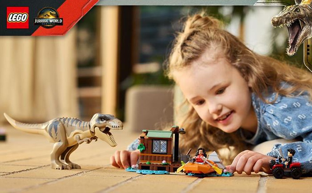 Immagine del prodotto LEGO - JURASSIC WORLD Fuga sul fiume dal T. rex 76975
