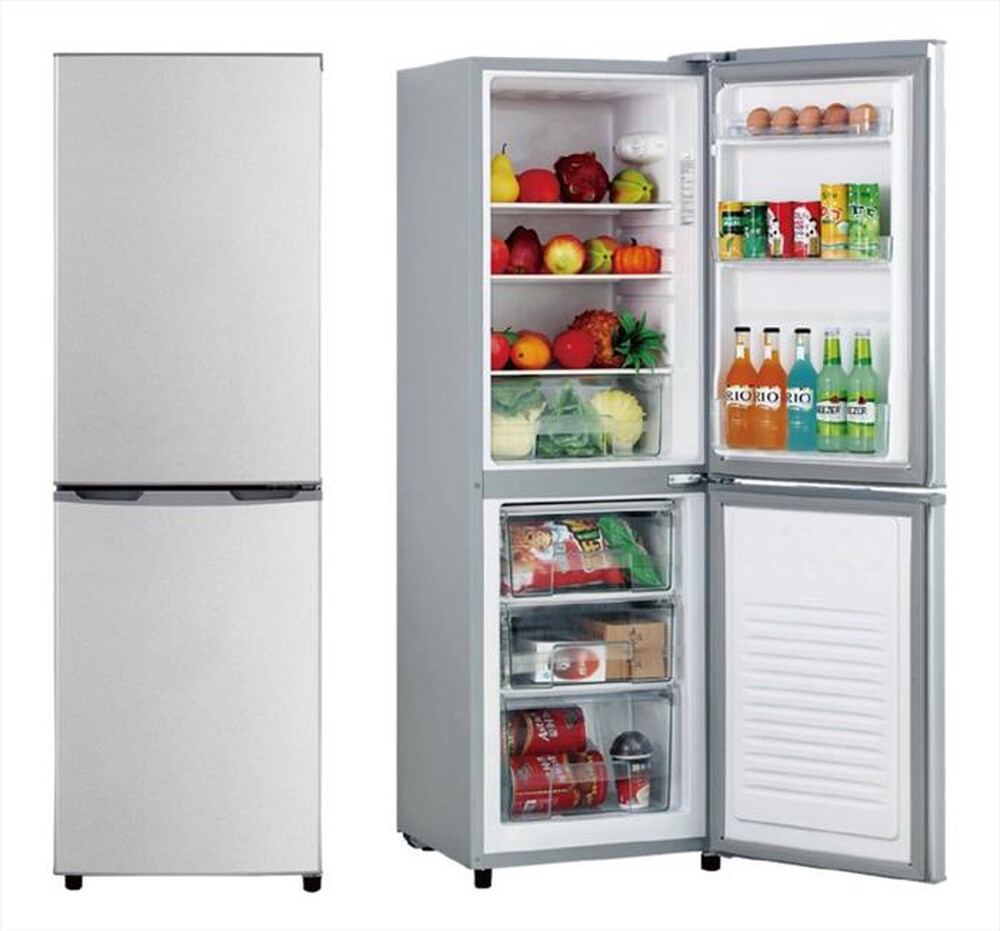 Immagine del prodotto AKAI - Frigorifero combinato AKFR200 Classe F 153 lt-Silver