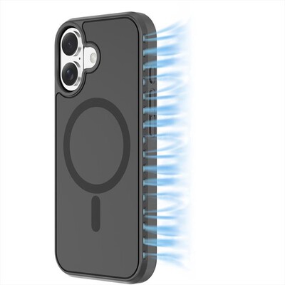 CELLULARLINE - CUSTODIA ICY MAG IPHONE 17 NERO-Trasparente