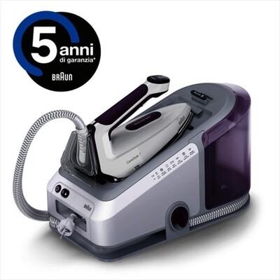 BRAUN - Ferro da stiro con caldaia CareStyle 7 IS7266VI-Bianco viola