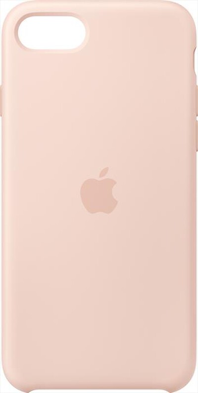 APPLE - CUSTODIA SILICONE PER IPHONE SE-Rosa gesso