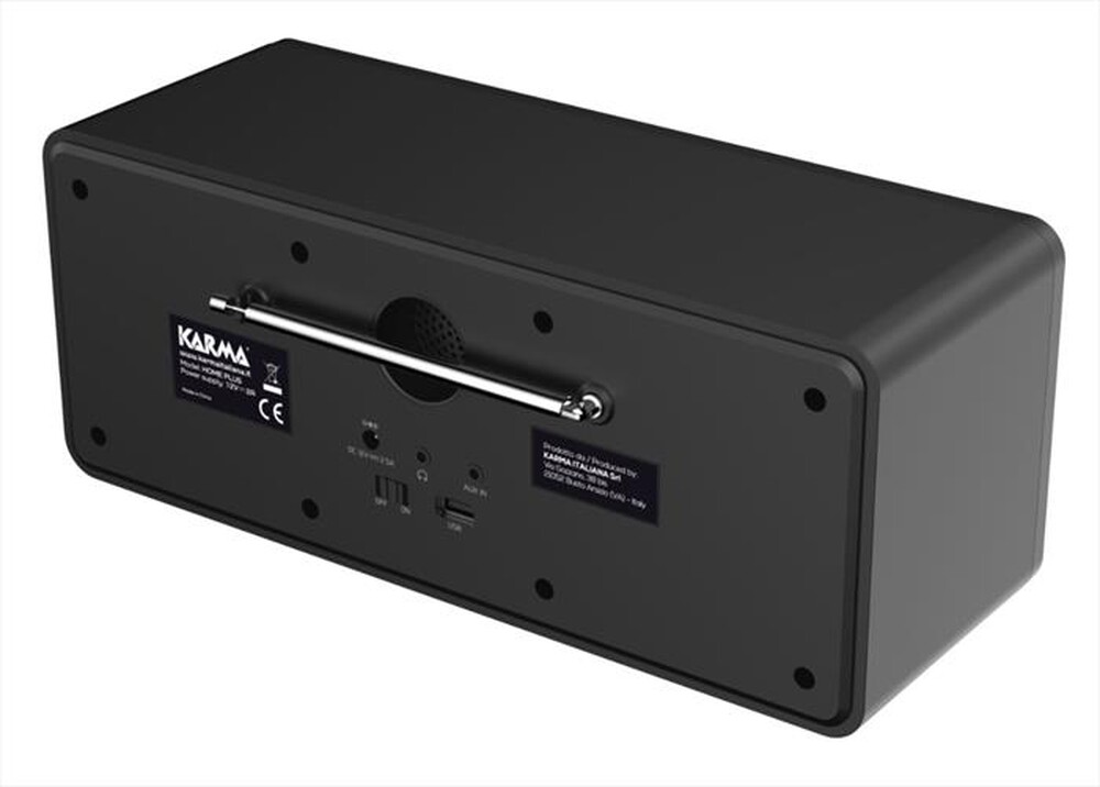 Immagine del prodotto KARMA - Radio sveglia HOME PLUS-Nero