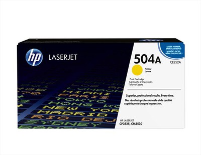 HP - 504A TONER ORIGINALE-Giallo