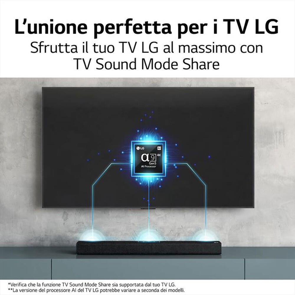 Immagine del prodotto LG - Soundbar S60Q.CEUSLLK-Nero