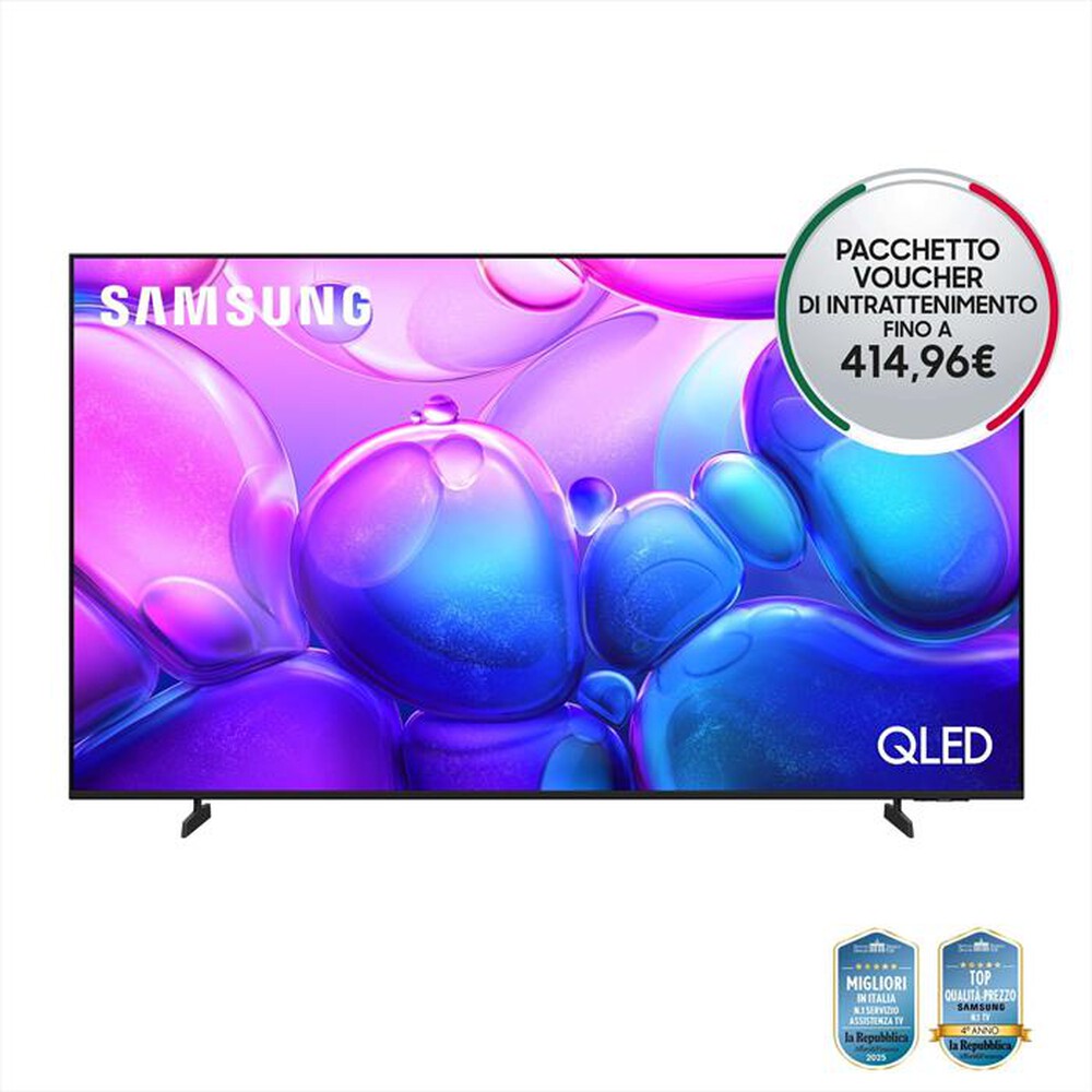 Immagine del prodotto SAMSUNG - Smart TV QLED UHD 4K 65" QE65Q6FAAUXZT-Black