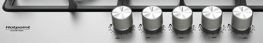 "HOTPOINT ARISTON - Piano cottura a gas PPH 75G DF/IX HOB OA 5 fuochi"