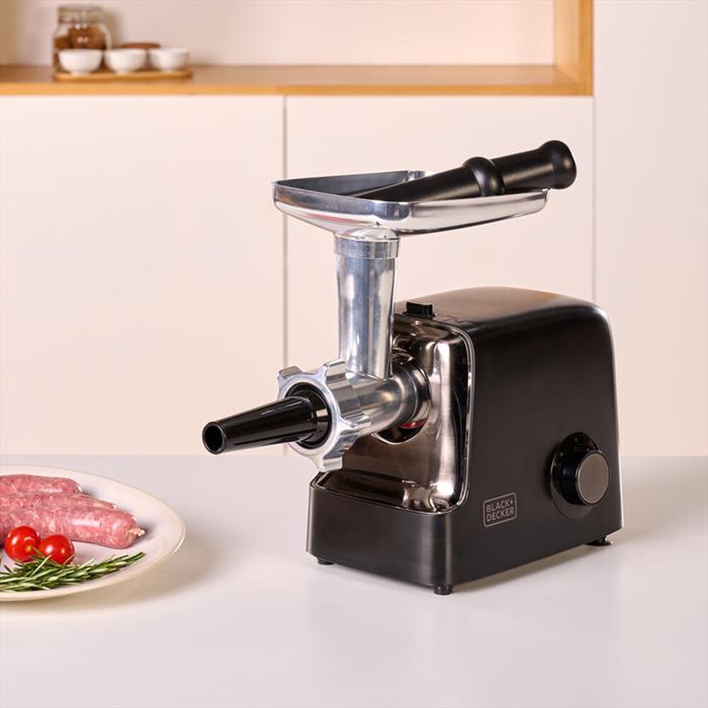 "BLACK & DECKER - Tritacarne BXMMA2200E-NERO/GRIGIO"
