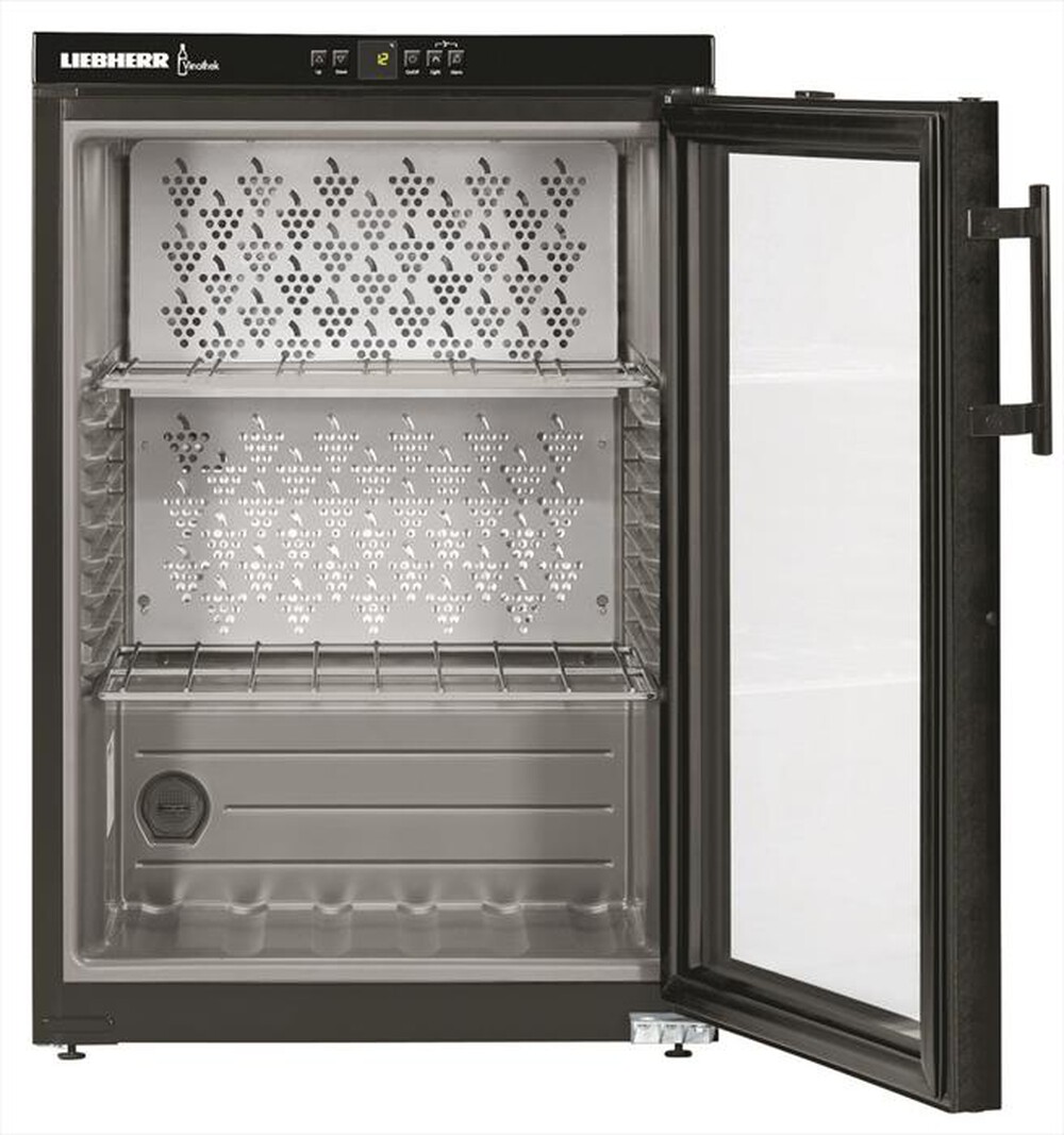 "LIEBHERR - Cantinetta WKB 1812-22 Classe G 66 bottiglie-vetro/nero"