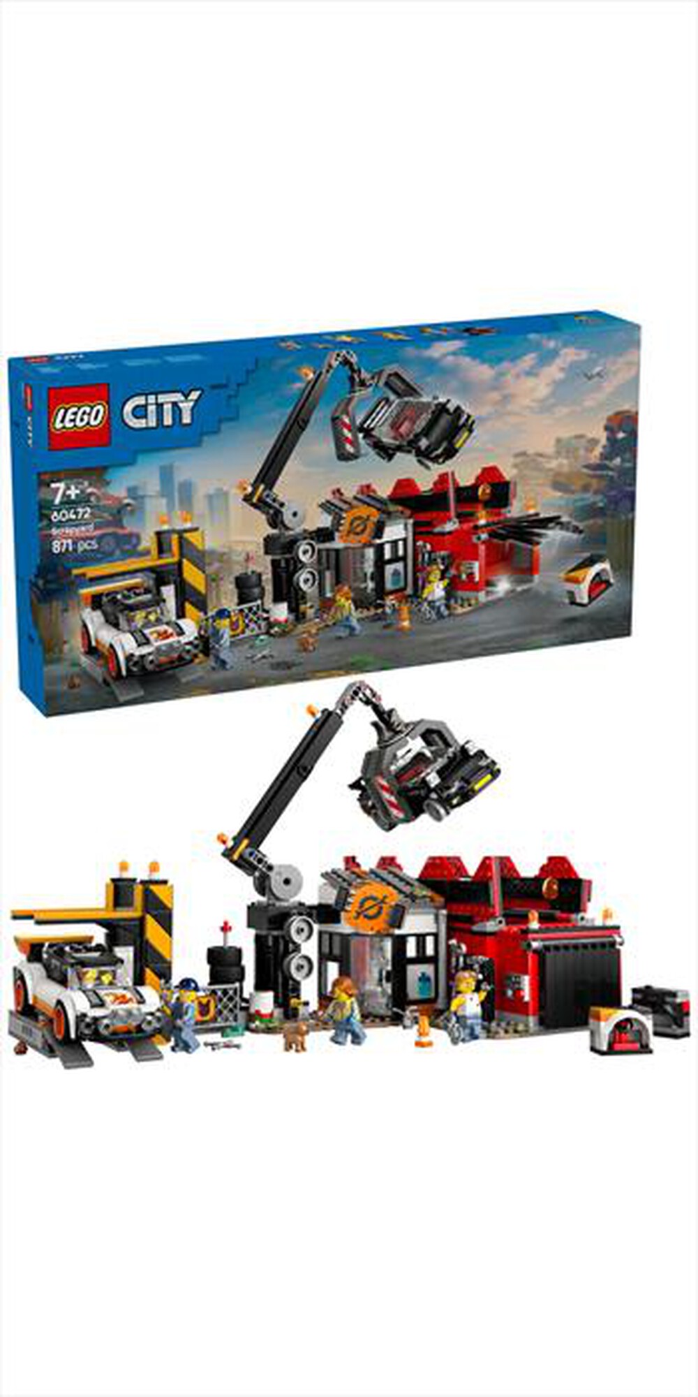 Immagine del prodotto LEGO - MY CITY Sfasciacarrozze con auto 60472