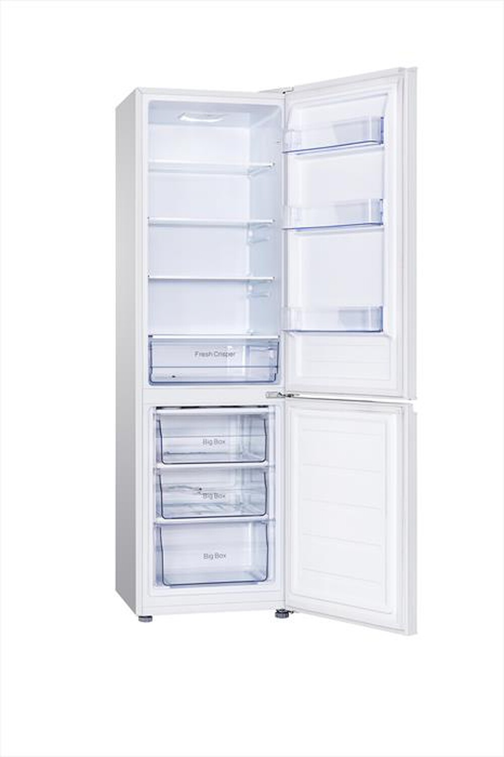 "AKAI - Frigorifero combinato AKFR304W-TL Classe F 260 lt-Bianco"