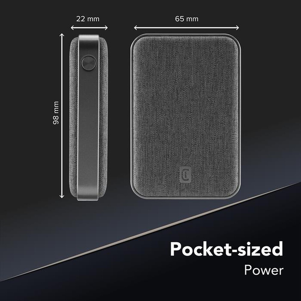Immagine del prodotto CELLULARLINE - POWER BANK GLAM-Nero