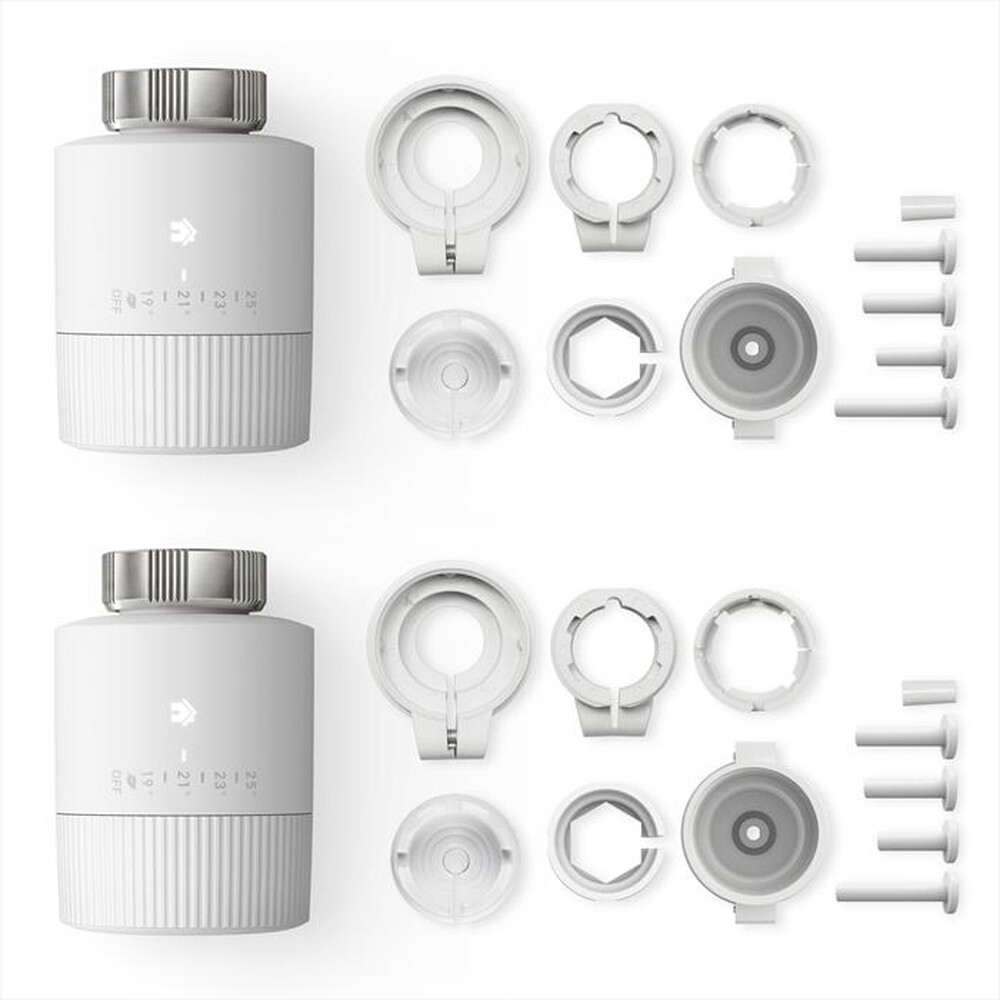 "TADO - 2 TESTE TERMOSTATICHE INTELLIGENTI BASIC V3+-White"