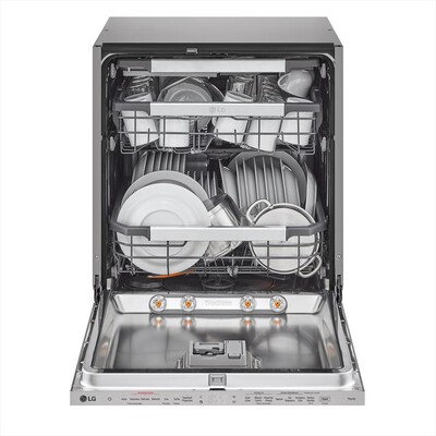 LG - Lavastoviglie QUADWASH DB475TXS ClasseA 10 coperti-Acciaio