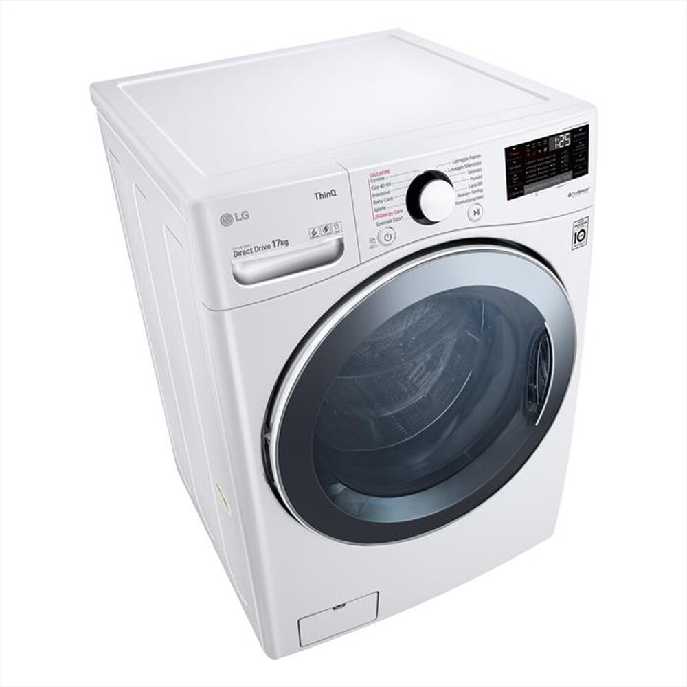 "LG - Lavatrice F1P1CY2W 17 Kg Classe E-WHITE"
