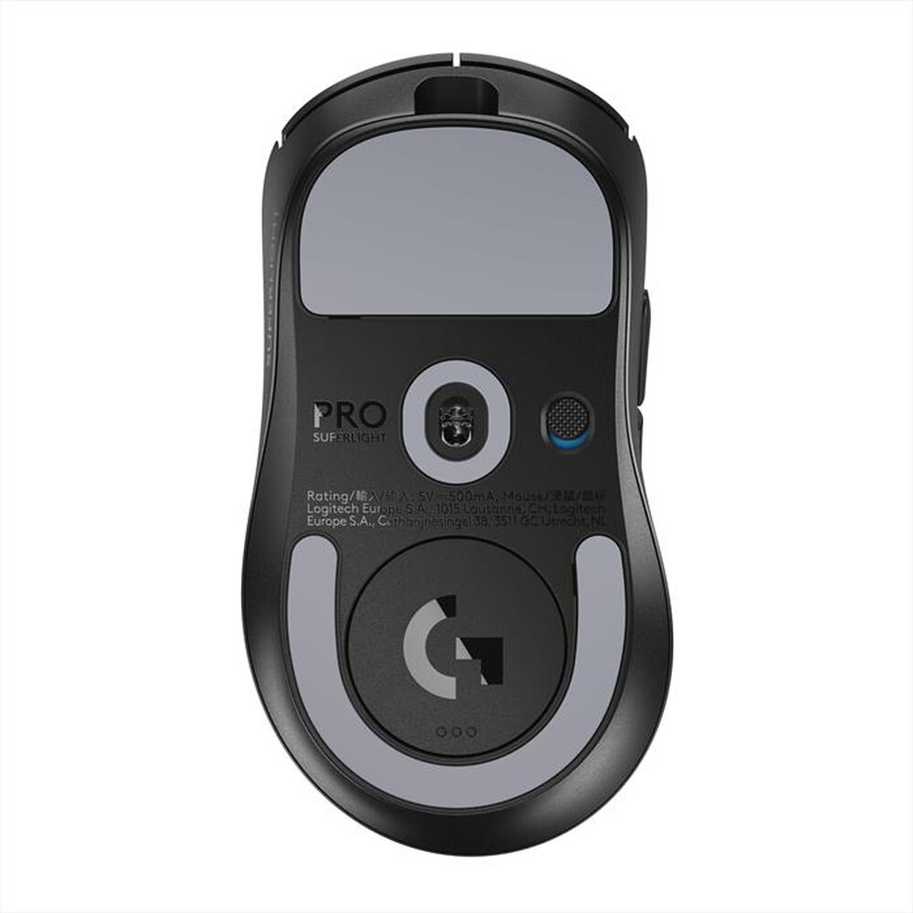 Immagine del prodotto LOGITECH - Mouse wireless PRO X SUPERLIGHT 2 DEX LIGHTSPEED-Nero