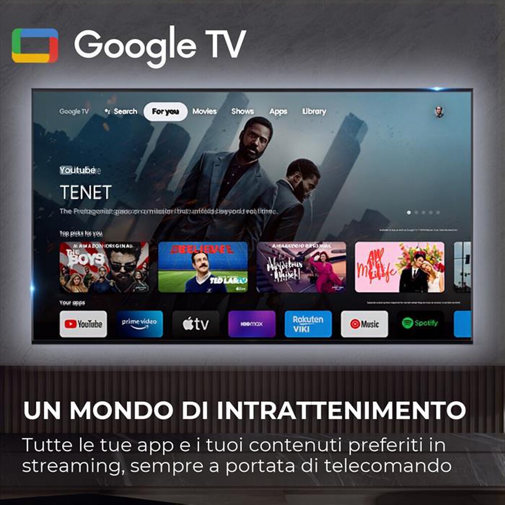 Immagine del prodotto HAIER - Smart TV LED UHD 4K 43" H43K85GUX-Nero