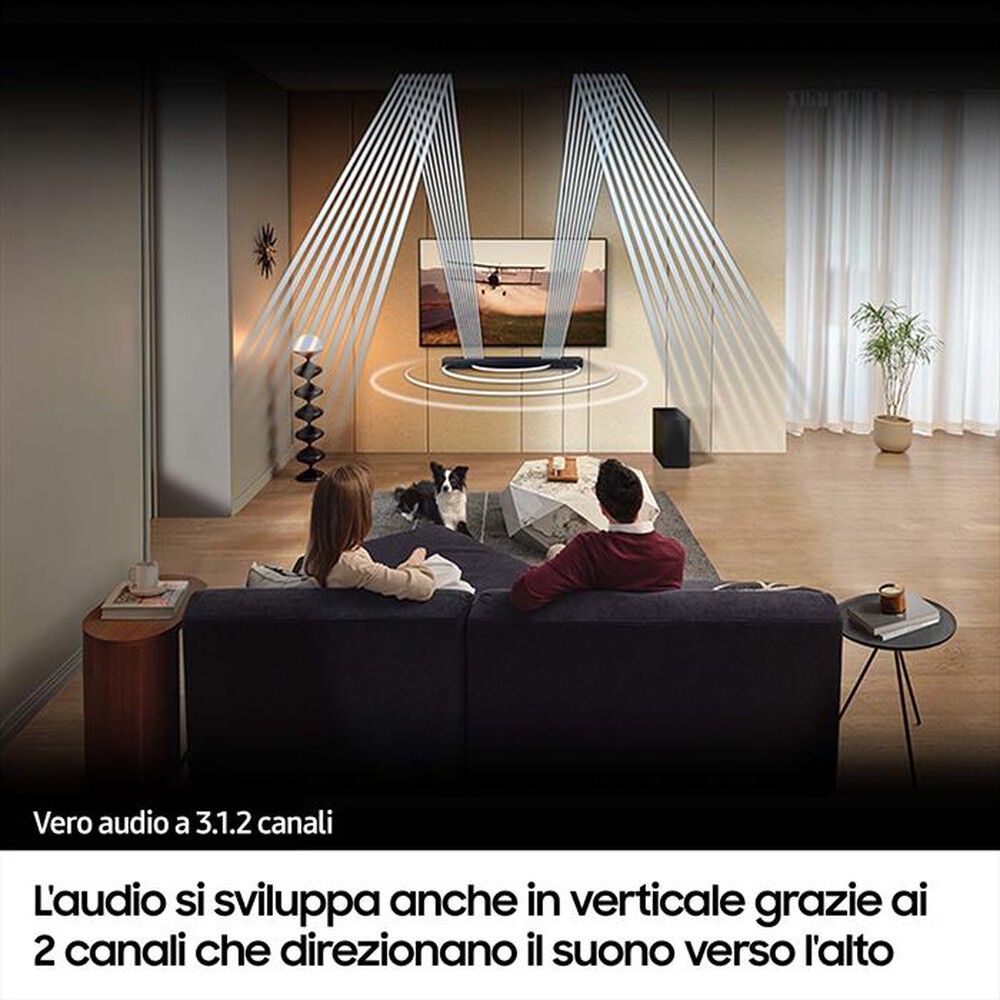 "SAMSUNG - Soundbar HW-Q600C/ZF Serie Q-BLACK"