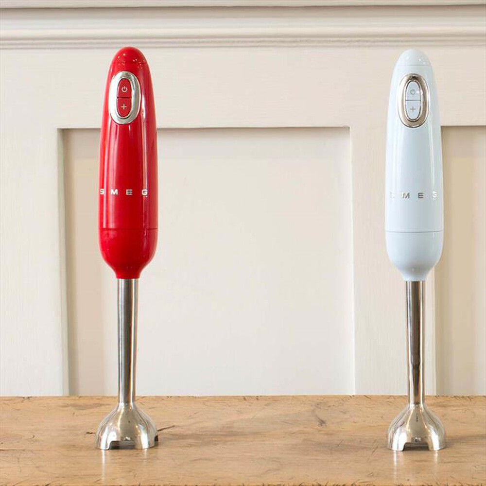 "SMEG - Frullatore Immersione 50's Style – HBF01RDEU-rosso"