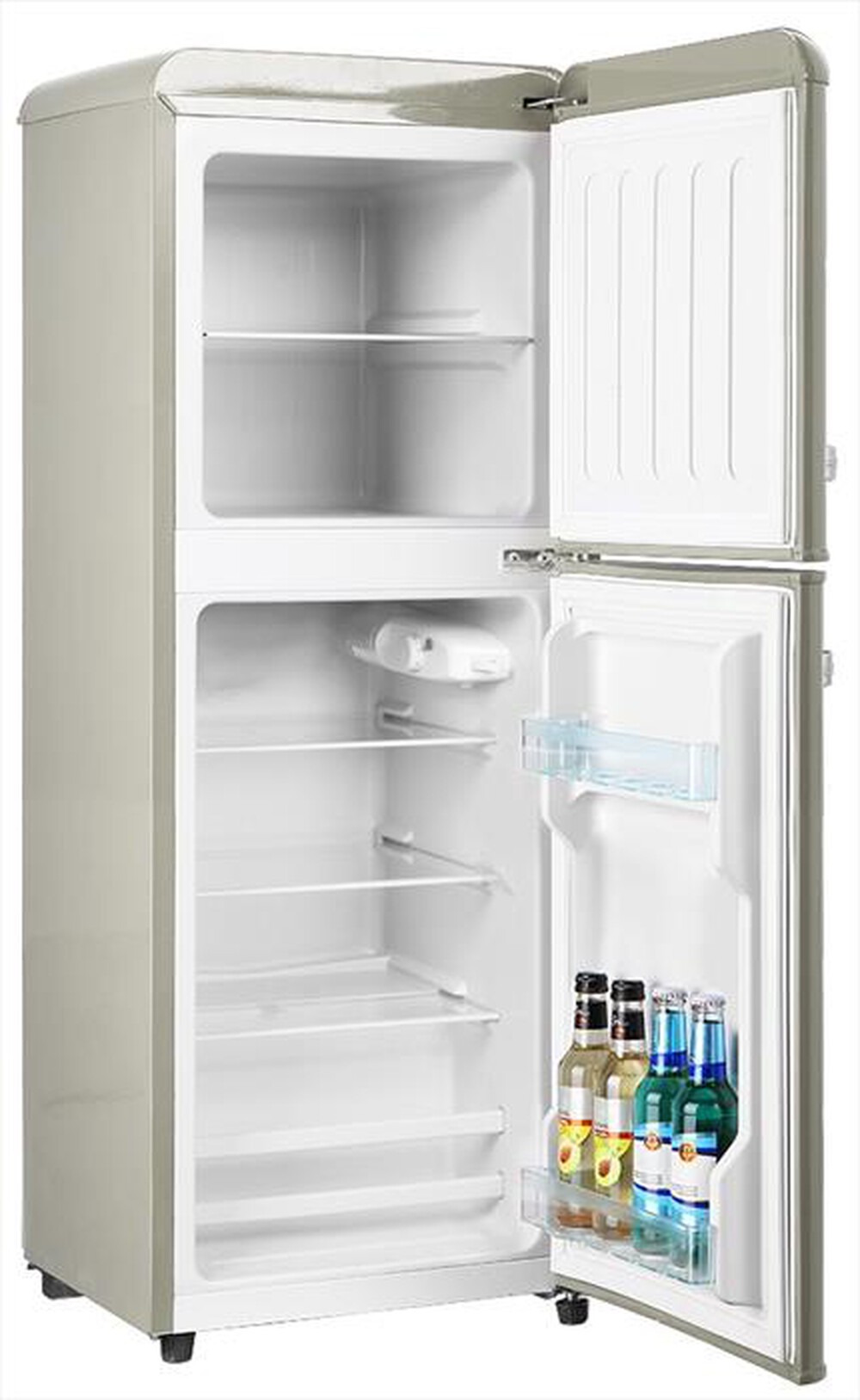 Immagine del prodotto MELCHIONI FAMILY - Frigorifero 2 porte SIBERIA 85 Classe E 85lt-Panna / Metallo