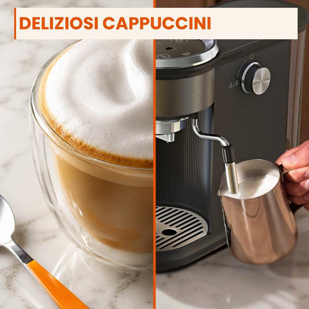 Immagine del prodotto KRUPS - Macchina per caff&egrave; espresso Mini Maestro XP350DE0-Nero/Inox